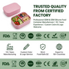 New BPA-Free Collapsible Silicone Food Containers Modern Design Kids Bento Lunch Box Compartments for Kitchen Use