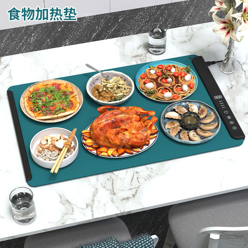 Flexible Folding Silicone Heat Pad Kitchen Food Warmers Warming Mat Comfortable and Convenient
