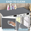 Silicone Washer Dryer Top Mat 54x27.5 - Anti-Slip with Lip