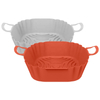 Air Fryer Silicone Pot 8 Inch - Food Safe Reusable Liner