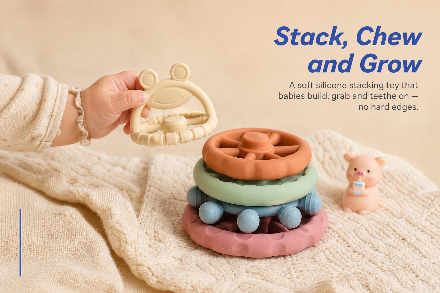 <b>Soft, Food-Grade, and Sensory-Rich Silicone Design</b><br /> <link href="https://fonts.googleapis.com/css?family=Inter" rel="stylesheet" type="text/css" />
