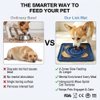 Silicone Pet Licking Slow Feeder Interactive Lick Mat Cats Dogs Portable Lightweight Eco-Friendly Non-slip Anti-choke