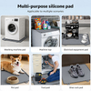 Drip Tray Silicone Mat Washing Machine Tray with Raised Edge for Protecting Floors, Mini Fridge, Washing Machine, Dryer