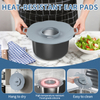 2027 New Arrivals Wholesale Safe Cooking Boil Over Microwave Lid Silicone Spill Stopper Pot Cover