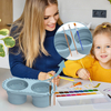 Cleaner Rinse Cup Silicone Outdoor Bucket Folding Cup Cleaning Painting Tools