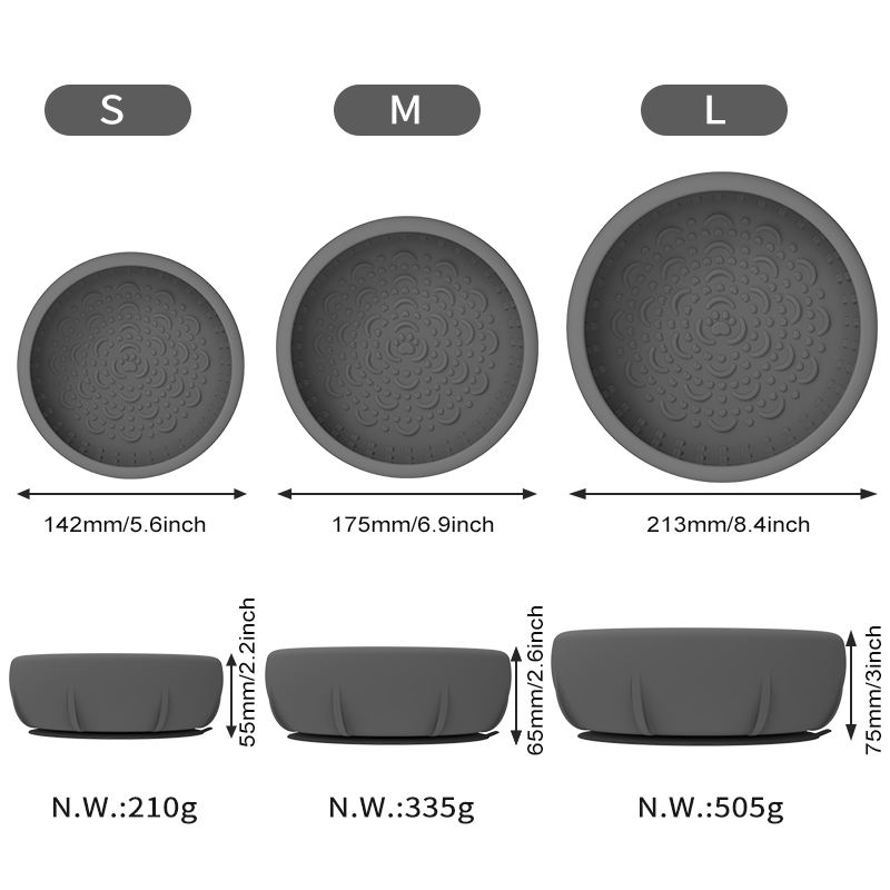 Top Ranking Feeder Dog Bowl Anti Gulping Eating Interactive Bloat Stop Healthy Dog Slow Food Feeding Pet Bowl