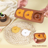 Top Rankings Food-Grade Silicone Round Donut Mold Easy Release Oven Cake Baking Tool