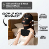 Professional Salon Style Standing Silicone LED Light Face Mask Mat Home Use Hand Held Skin Care Facial Mask