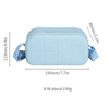 Large Capacity Waterproof Silicone Makeup Bag Fashionable Multi-Functional Cosmetic Storage Zipper Bag