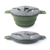 Cooking Outdoor Soup PotSports Travel Picnic Pot Camping Instant Noodles Folding Kettle Collapsible Backpacking Cook Pot
