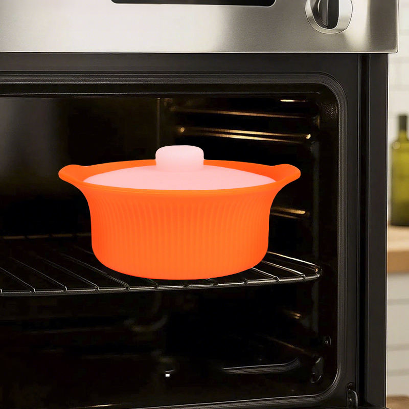 2026 New Arrival Microwave Silicone Food Steamer Bowl Steam Cooker Pot Utensils