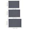 2025 New Kitchen Silicone Sink Mat Custom Waterproof Hole Anti-slip Silicone Kitchen Cabinet Protector Mat Under Mat