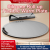 Heating Silicone Electric Warming Tray Food Warming Mat Roll up Buffet Hot Plates Heat Pad for Parties Home Travel