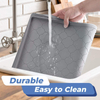 Silicone Under-Sink Mat with Water Drainage Cabinet Shelf Liner Non-Slip Mats Dishwasher-Safe Drawer Liner