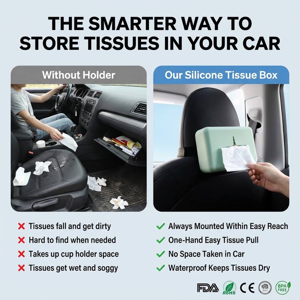 Custom Different Shape Waterproofing Dustproof Food-grade Silicone Rubber Part Silicone Tissue Case