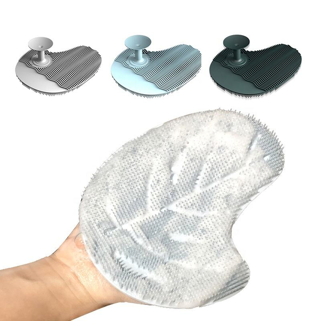 smiley Dishwashing Sponges Kitchen Cleaning with Handle Cepillo Para Lavar Platos Silicone Dishwashing Brush