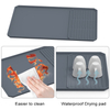 Silicone Coffee Bar Mat 24x16 - Raised Edge for Coffee Maker