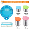 Silicone Pet Food Can Covers - Universal Size, BPA Free