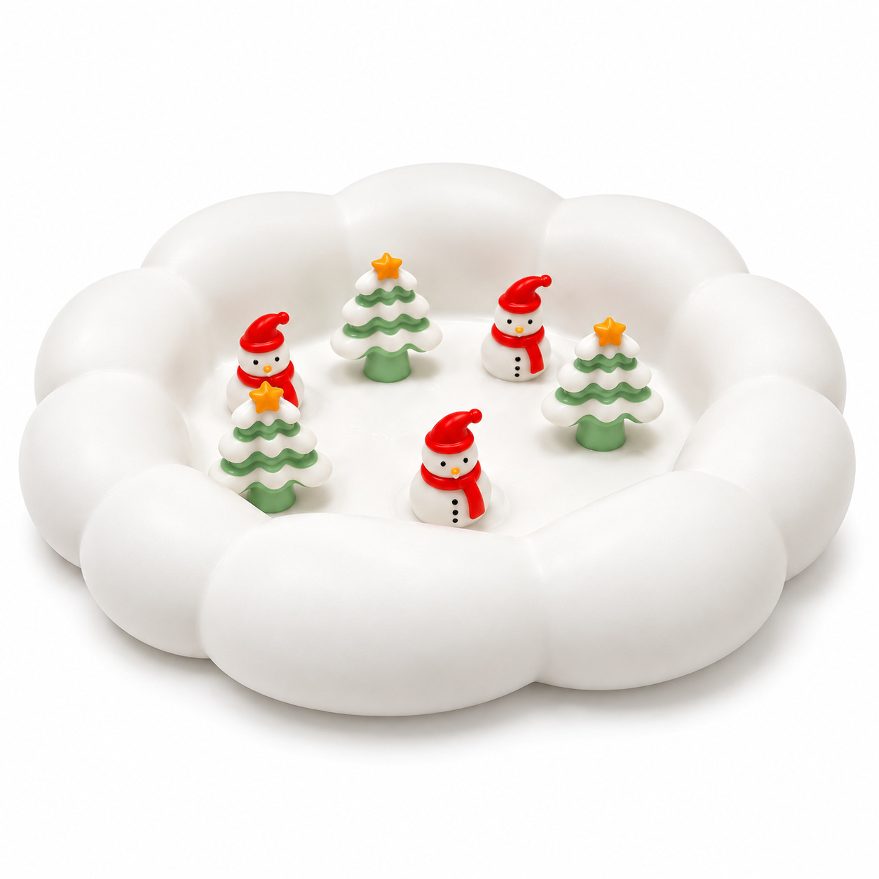 Christmas Dog Lick Mat - Silicone Slow Feeder Pad for Pets