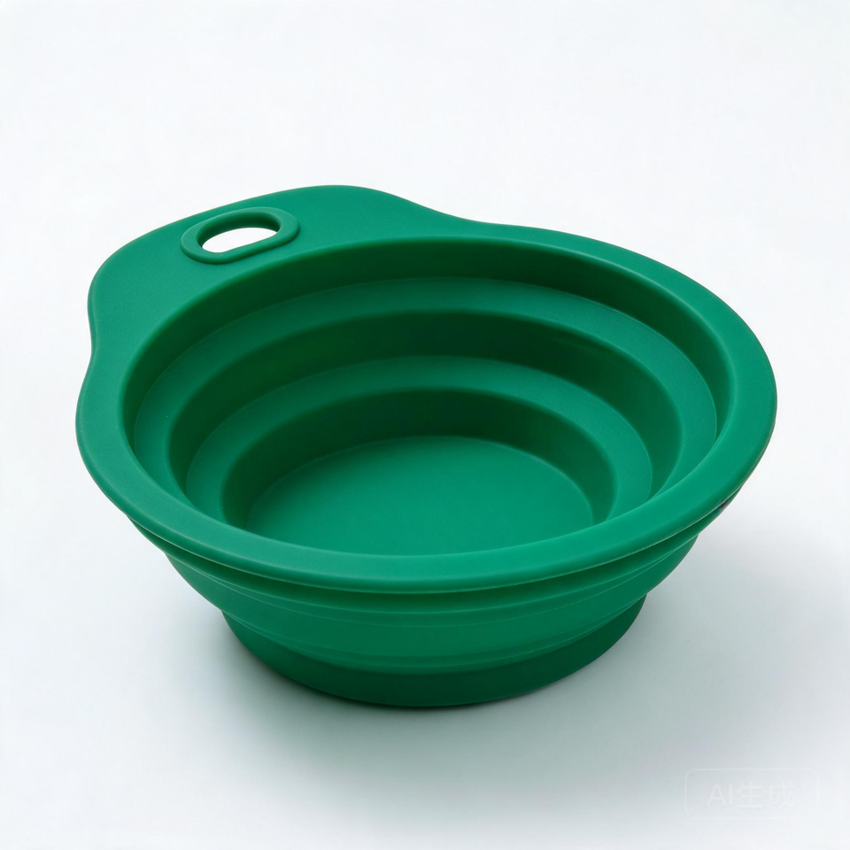 Portable Collapsible Dog Bowl BPA Free TPE ABS Collapsible Pet Bowl Portable Dog Feeder with Adjustable Height for Travel