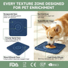 Silicone Pet Licking Slow Feeder Interactive Lick Mat Cats Dogs Portable Lightweight Eco-Friendly Non-slip Anti-choke