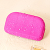Wellfine Large Capacity Waterproof Silicone Makeup Bag Fashionable Multi-Functional Cosmetic Storage Zipper Bag