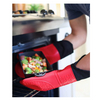 Waterproof BBQ Oven Mitts Inner Cotton Layer Heat Resistant Grilling Pot Holder Microwave Baking Silicone Gloves for Oven