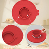 Silicone Bowl Liners Lid for Kitchenaid Mixers 5 Quart Mixing Bowl Liner Reusable Silicone Liner Bowls Mixer Lid for Bakery