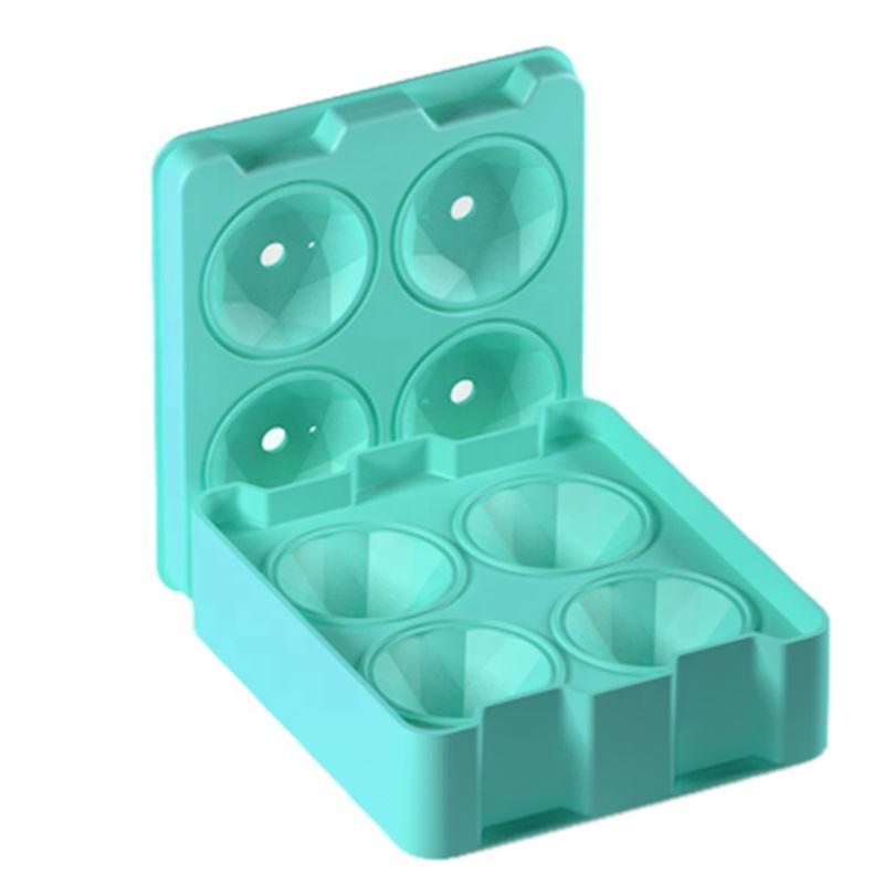 Custom Moldes De Hielo Silicone Ice Mold Ball Resin Silicon Mold Ice Cube Tray Maker for Whiskey Cocktails Beverage