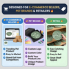 2027 New Arrivals Anti-Choking Slow Feeding Cat Dog Disc Eco-Friendly Silicone Pet Food Utensils Bowls
