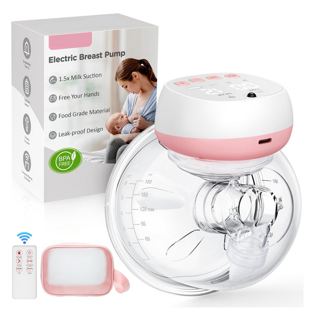 Wellfine New Arrivals Intelligent Milk Extractor Low Noise Portable Electric Automatic Intelligent BreastPump