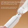 2026 Rechargeable USB Dog Nail Clippers ABS Quiet Pet Nail Grooming Trimmer Feature Portable Cat Paws Paws