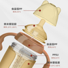 OEM Factory Custom BPA-Free Silicone Baby Feeding Bottle Set 150ml Capacity with Printed Pattern for 0-12 Months