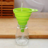 100% Food Grade Silicone Collapsible Large Size Funnel Foldable Kitchen Funnel for Liquid Transfer