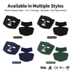 Professional Salon Style Standing Silicone LED Light Face Mask Mat Home Use Hand Held Skin Care Facial Mask