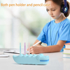 Silicone Makeup Brush Holder Portable Travel Makeup Tools Eyebrow Pencil Lipstick Organizing Storage Box Beauty Tool Storage Bag