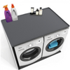 1300*650mm Foldable Silicone Mat Non-Slip Waterproof Silicone Washing Machine Cover Washer Dryer Top Protector Mat