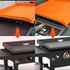 Silicone Baking Mats Nonstick Cover BBQ Grill Mat Silicone Grill Cover Griddle Protective Mat Silicone for Blackstone