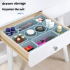 Wellfine Silicone Make up Brush Nail Polish Lipstick Holder Case Organizer Storage Box