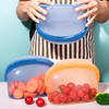 Wholesale BPA Free Eco Friendly Kitchen Fresh-Keeping Leakproof Reusable Storage Container Silicone Food Storage Bag
