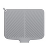 Anti-Slip Thick Silicone Dish Drying Mat Heat-Resistant Drying Pad Sink Draining Pad Faucet Silicone Dish Drying Mat