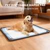 Modern Reusable Silicone Magnetic Dog Pee Pad Holder Wall-Attached Puppy Training Aid with Stylish Design