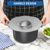 Wellfine Anti Spilling Lid Stopper Pan Cookware Parts Silicone Pot Lid Cover
