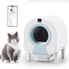 Wellfine Low Noise Wifi Remote App Control Large Electric Automatic Smart Open Top Self-Cleaning Cat Toilet Litter Box