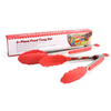 9 Inch and 12 Inch Platinum Silicone Ice Tongs,BBQ Tongs,Food Tongs
