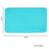 Customised Upgraded Waterproof Pet Car Mat NonSlip Silicone Dog Pet Food Feeding Mat Dog Matt with Strong Suction Cup
