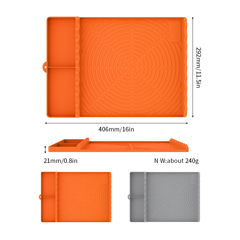 36 Inches Reusable Upgraded Silicone Grill Mat Griddle Spatula Tools Mat Protective Cover Silicone Griddle Mats for Blackstone