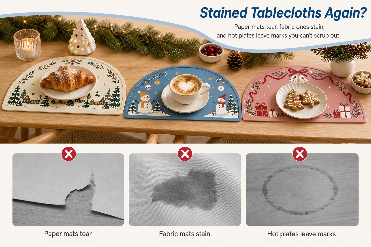 <p><b>Designed for Less Cleanup and More Holiday Cheer</b></p> <link href="https://fonts.googleapis.com/css?family=Inter" rel="stylesheet" type="text/css" />