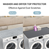 Silicone Washer Dryer Top Mat 54x27.5 - Anti-Slip with Lip