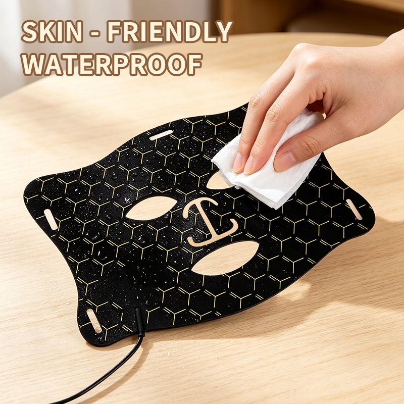 LED Light Therapy Mask - Red & Infrared for Face Neck